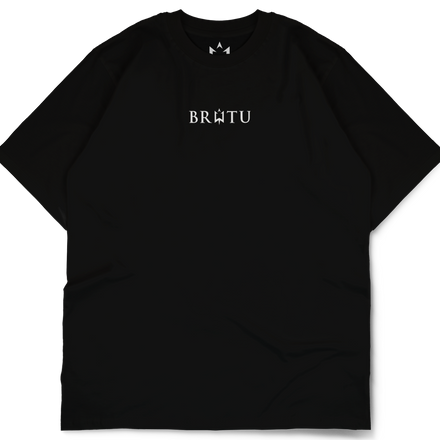 BRUTU OVERSIZE TEE - BLACK