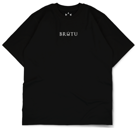 BRUTU OVERSIZE TEE - BLACK